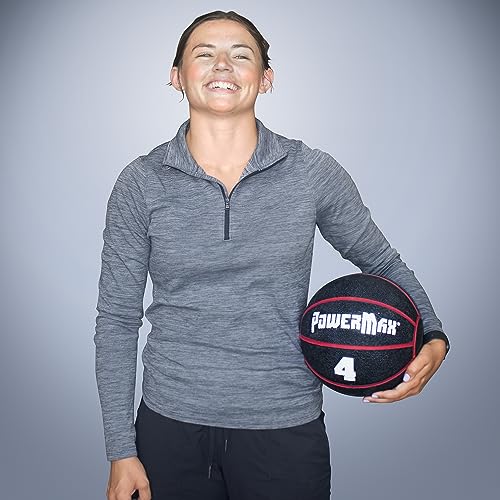 Gill Athletics PowerMax Weighted Rubber Medicine Ball - Weighted Exercise Ball, Medicine Balls for Exercise, Wall Ball or Slam Ball for Strength Training, Indoor/Outdoor Workout Ball - style: 3K