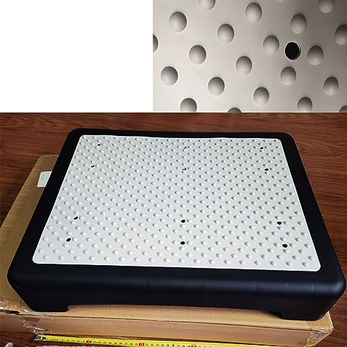Non-Slip Mobility Step Platform,Step Stool, Safety Riser Step Stools for Seniors & Adults,Heavy Duty Indoor/Outdoor Half Step for Stairs, Cars, Bed, Chair, Bathtub,Door,440Lbs Capacity