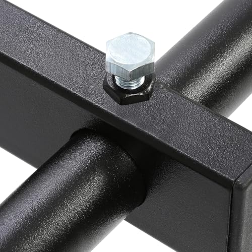 ECOTRIC 46" Wall Mounted Pull Up Chin Up Bar Heavy Duty Gym Workout Fitness Home Mount Fitness 500lbs