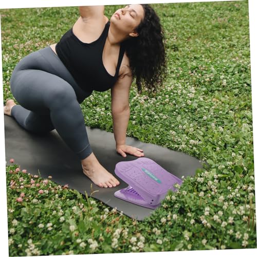 TOYANDONA Folding Stretch Board for Calf Muscle Stretching Sturdy Non-Slip Design Home Exercise Equipment for Physical Therapy and Fitness Enthusiasts