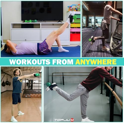 Dumbbell Foot Attachment, Tibialis Trainer, Adjustable Ankle Weights, Ankle Straps for Weight Lifting, Leg Workouts at Home for Hip Flexors, Shin Splint, Hamstring Curls, Leg extensions, Home