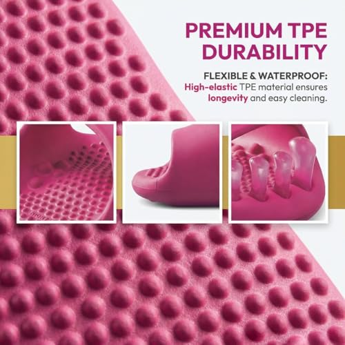 Foot Arch Trainer for Plantar Fasciitis, Extra Wide Toe Splay Stretcher & Ankle Strengthener, Heavy Duty Flat Feet Arch Support for Women, Pilates Posture Corrector