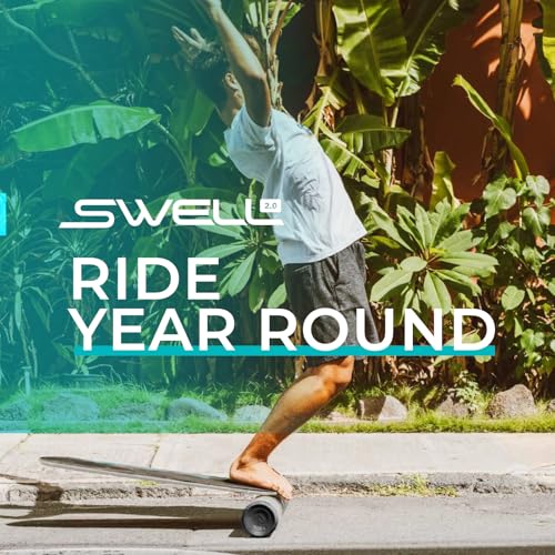 Revbalance Swell 2.0 - Surf & Paddle Balance Board Trainer - color: Reef - Teal