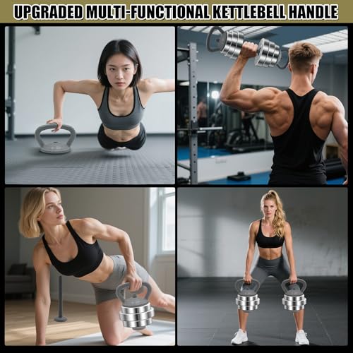 PHOEROS Adjustable Dumbbell Set - 44/66/88 LBS weights set, Dumbbell Barbell 3 in 1, Steel Dumbbells Pair with Connecting Rod for Adults Women Men Fitness Workout, Home Gym Exercise Training Equipment