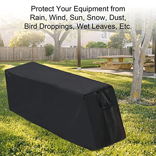 Weight Bench Cover - Exercise Workout Bench Cover Waterproof Protective Covers for Sit-Up Board, Black - size: 55"L×18"W×16"H