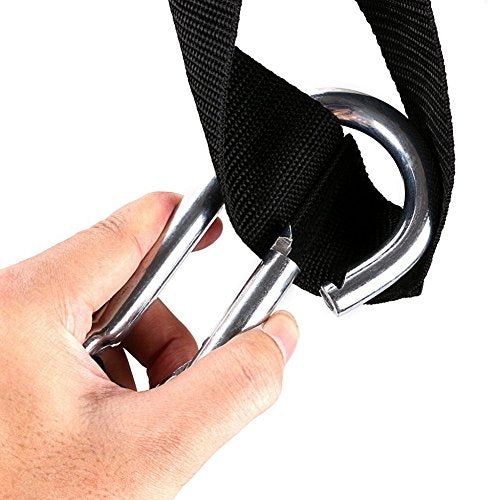 Padded Hanging Ab Belt Pull Up Muscle Abdominal Carver Ab Straps Home Gym Equipment