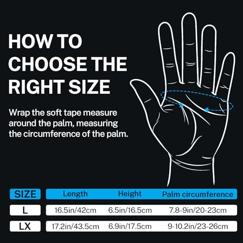Workout Gloves with Wrist Wraps for Men & Women – Ventilated Weight Lifting Gloves for Anti-Sweat Gym Fitness, Cross Training & Hand Support - size: Large