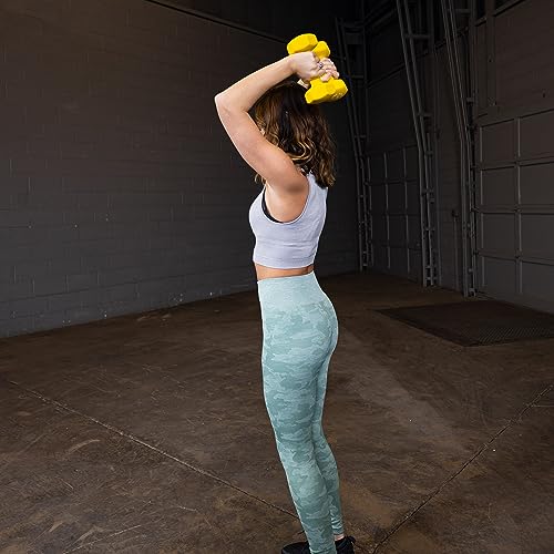 Body-Solid Tools Neoprene Dumbbell for Weight and Aerobic Strength Training, Pilates & Physical Therapy, Hand Weights for Men and Women, Commercial and Home Gym Free Weights Hex End Dumbbells - color: 9lbs.Yellow