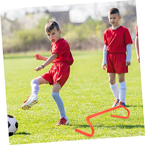 VICASKY 15cm High Portable Training Hurdles Mini Hurdle Set for Boys and Girls Agility Training Equipment for Soccer Basketball and Track Drills