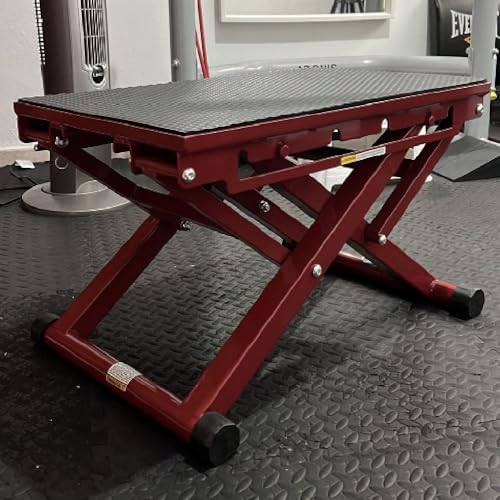 Titan Fitness Adjustable Steel Plyometric Box, 12", 16", 20" & 24" Height Settings, Heavy-Duty Plyo Jump Box for Box Jumps, Step-Ups, Agility, Conditioning & Home Gym Training