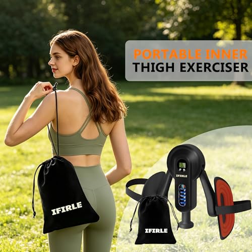 Pelvic Floor Exercise Devices, Thigh Master Kegel Exerciser 90/135lb Adjustable Pelvic Floor Muscle Trainer with Digital Counter, Resistance Band Straps for Women Men Shaping Home Gym
