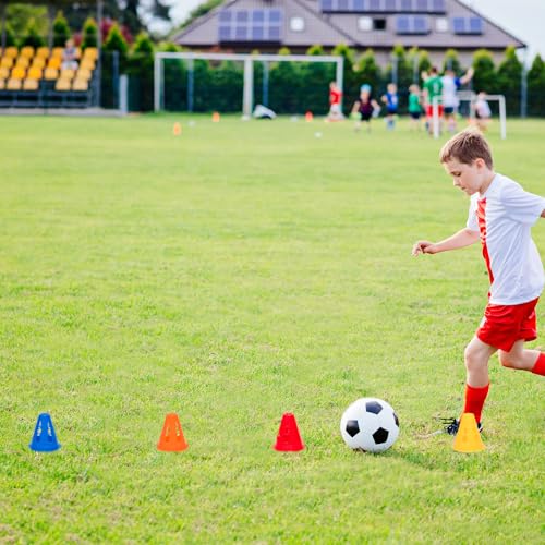 Mini Traffic Cones, Agility Training Cones Plastic Marker Cones, Small Practice Cones
