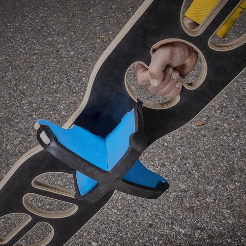 MTBHopper Balance Board for Push-ups and Upper Body Training - Balance Trainer with Handles, Wobble Board for Posture, Rehabilitation & Yoga - Chest Training Device for Home Exercising