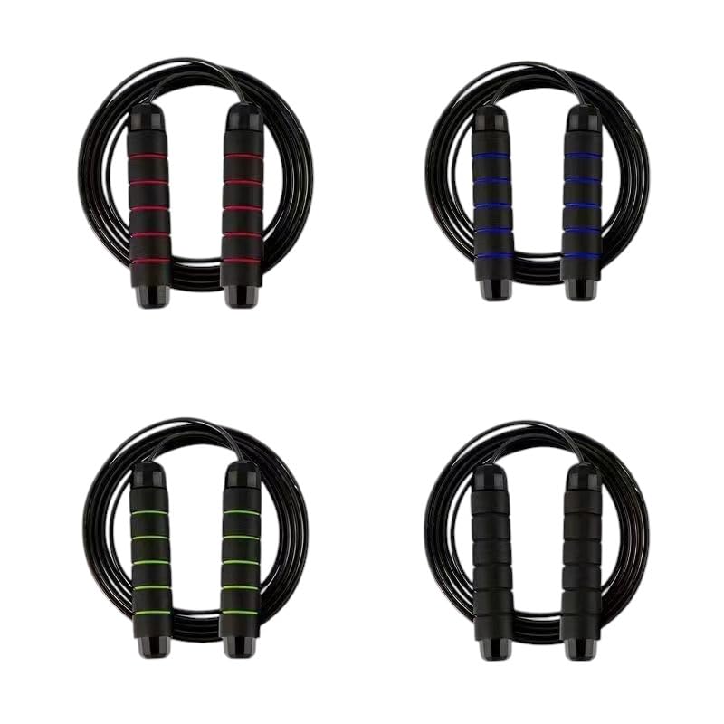 Fitness Jump Rope with Comfort Grip, Adjustable Length, Speed Jumping