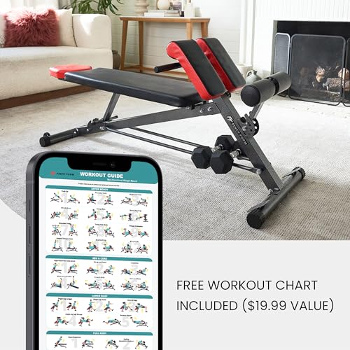Finer Form Multi-Functional Adjustable Weight Bench and Roman Chair