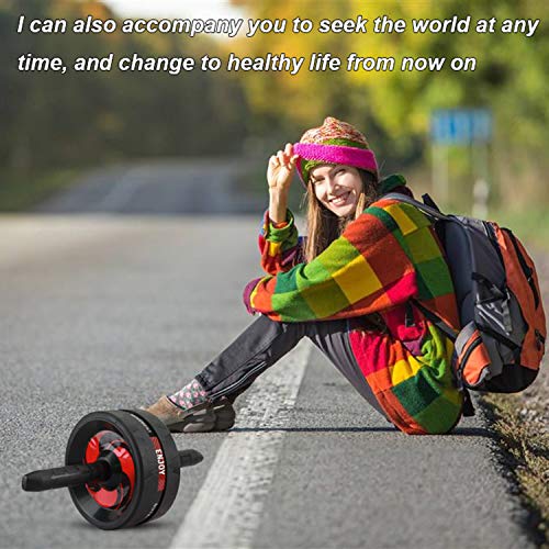 Abdominal Roller AB Roller Wheel Muscle Trainer for Arms Back Belly Central Body Shape Training Fitness Exercise Gym Accessory