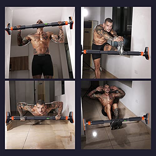 Pull Up Bars Chin Up Bar for Doorway, Portable Pullup Chin Up Bar Home, No Screws Multifunctional Fitness Horizontal Bar, 73-175CM, Load 250kg - size: 73-100cm