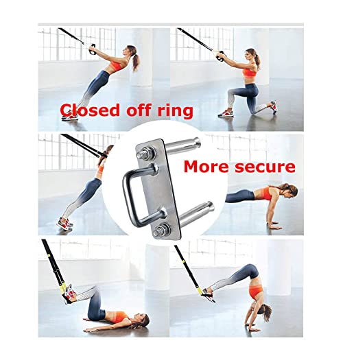 Wall Ceiling Mount Anchor Bracket for Gymnastic Rings,Olympic Rings,Yoga Swing, Hammock,Battle Ropes,Body Weight Strength Training Systems,Boxing Equipment