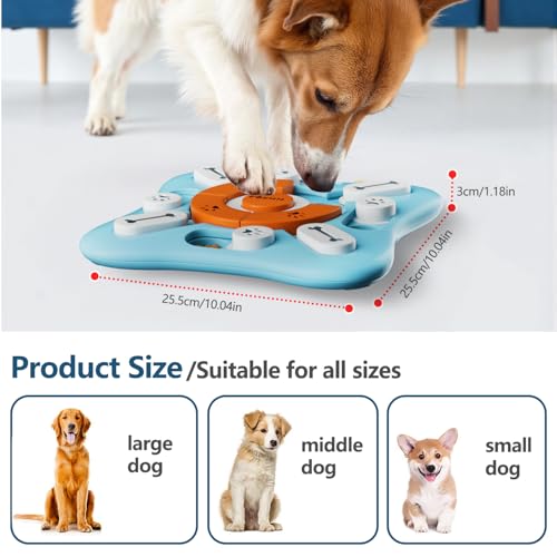 FOXMM Interactive Dog Treat Puzzle Toys for IQ Training&Mental Stimulating - style: S-Level 2