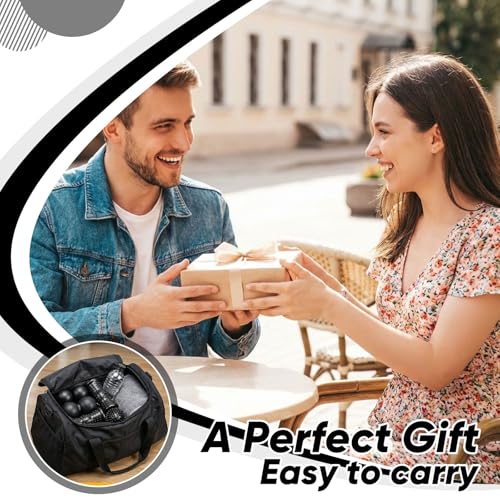 6 Pack Massage Ball & Foot Roller with Spiky Lacrosse Peanut Massage Roller for Muscle Foot Arch Pain Deep Tissue Relieve Plantar Fasciitis