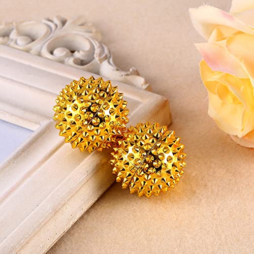Pair Magnetic Massage Balls for Deep Tissue Trigger Point Acupressure Hand Tool for Palm Pressure Massage