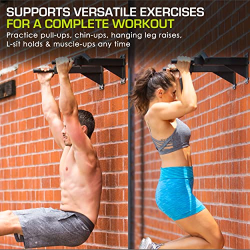 ProsourceFit Pull Up Bar for Multi Use Fitness & Home Gym Exercise