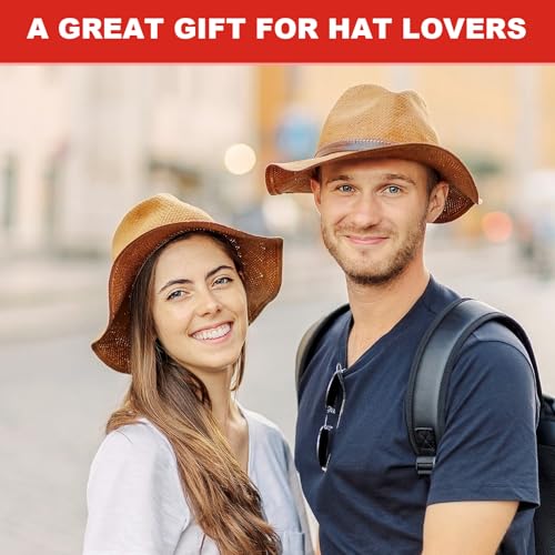 Hat Stretcher for Fitted Hats, Cowboy Hat Stretcher Fitted Hat 7 to 8 1/2, Adjustable Wooden Hat Jack Stretcher Fits All Caps - color: Round Square Red