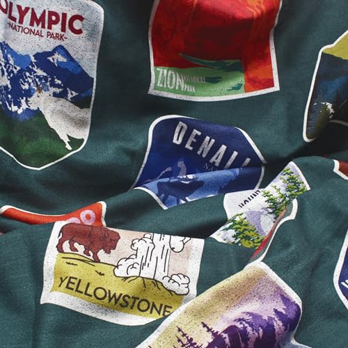 Sprints Athletic Running Towel, Full-Sized, Car Seat Cover - Performance Microfiber… (National Parks) - color: National Parks