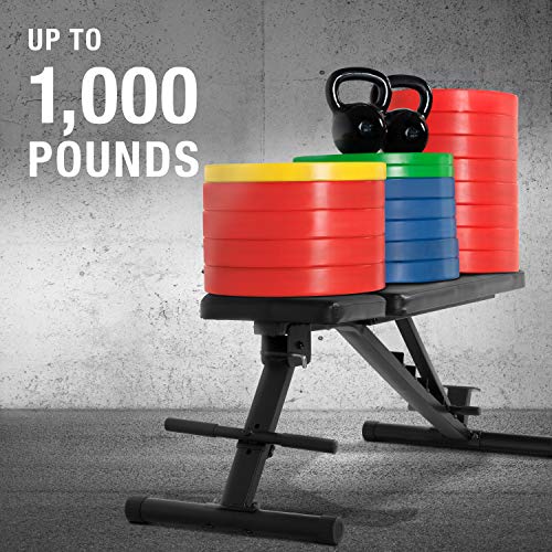 CAP Barbell Multi-Purpose Adjustable Utility Strength Training Weight Bench | Multiple Options - style: ECONOMY