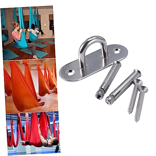 BESPORTBLE 2pcs Gymnastic Rings for Yoga Trainer Bracket for Yoga Ceiling Mount Suspension Trainer Wall Anchor