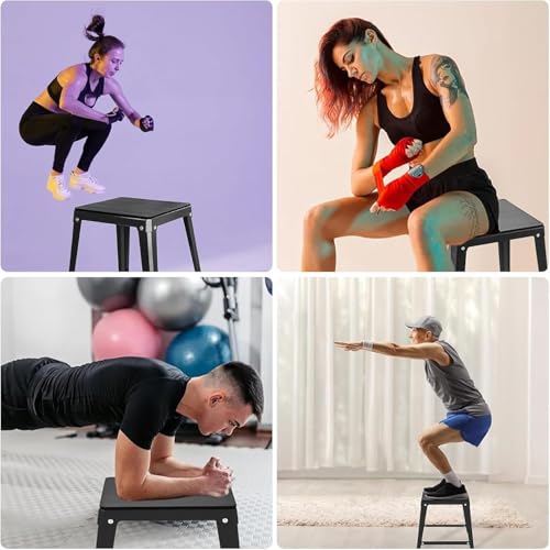 Plyometric Jump Box Set - size: 12/18/24/30 Inch