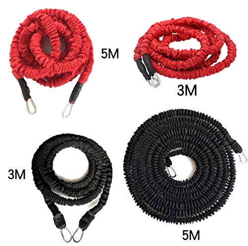 Resistance Training Rope Explosive Force Bounce Physical Training Resistance Rope Improving Speed, Stamina and Strength - color: 6.6FT Kit