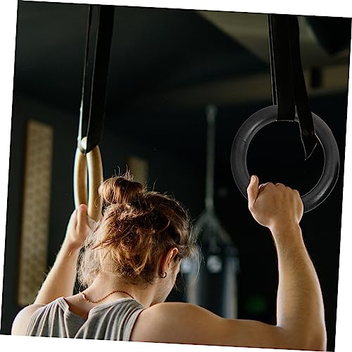 2pcs Fitness Ring Cord Set Home Fitness Rings for Women and Easy to Use