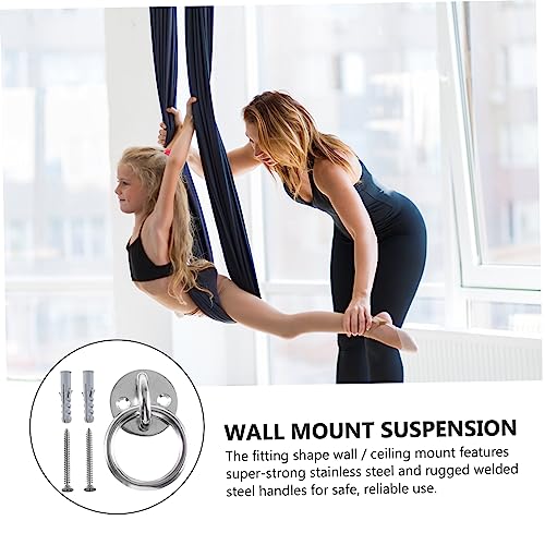 Home Gym Fixed Plate Ceiling Anchor Wall Mount Suspension Trainer for Gym Straps Swings