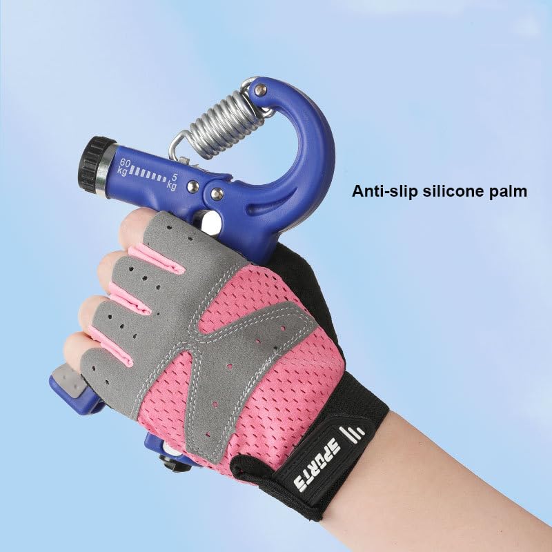 Breathable Workout Gloves for Women, Weight Lifting Gloves for Gym, Cycling, Exercise, Fitness and Training
