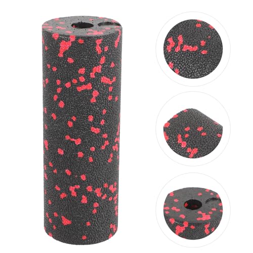 DOITOOL Compact Foam Roller Muscle Massaging Column Fitness Roller Hollow Portable Red for Exercise and Muscle Relaxation