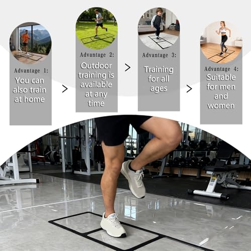 Lightweight Silicone Agility Ladder Enhances Speed and Coordination for Sports Training Permanent Silicone Ladder