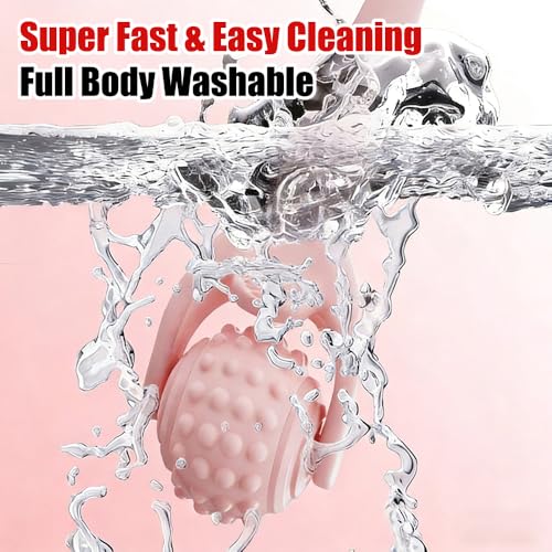 Demountable Roller Massage Ball | 2 in 1 Ergonomic Handle, Muscle Roller Stick, Manual Massage Tools, Relief Neck Arm Back Leg Body Deep Release