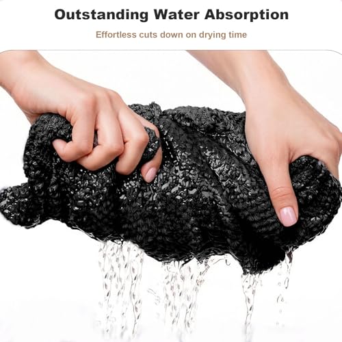 4 Pack Bath Towel Set, Waffle Bath Towel Set, Microfiber Super Soft Highly Absorbent, Sturdy Quick Drying Towels for Bathroom, Gym, Sports, Yoga (4 Piece 27" x 55", 4Purple)