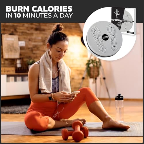 Ab Twister Board for Exercise Waist Twisting Disc Acupressure Nodes