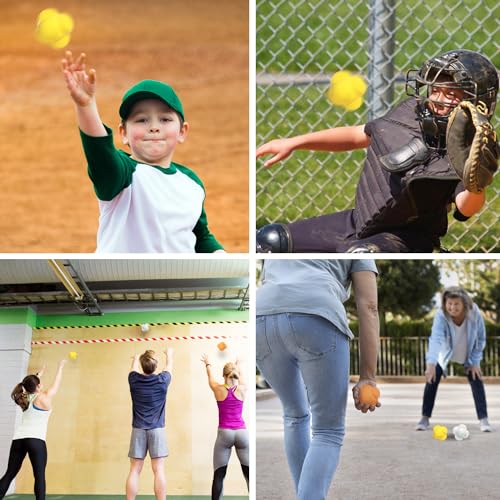 GSE Sports Reaction Balls for Field Training, Agility Trainer for Baseball - color: Yellow, style: 1-Pack