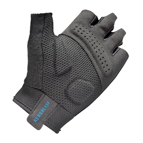adidas Essential Training Gloves - color: Blue, size: Large