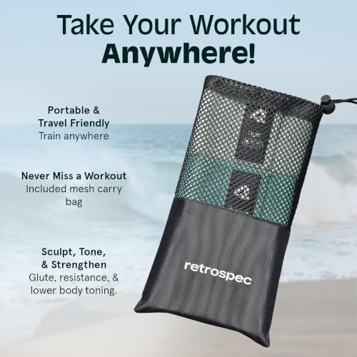 Retrospec Engage Resistance Booty Bands - color: Ocean's Bottom