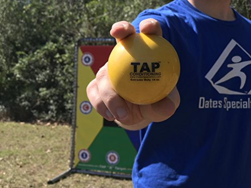 Tap Conditioning Max-Grip Weighted Ball - Set of Six | Industry Leading 2-Year Warranty Plyometric Balls Used in Pitching and Hitting Training