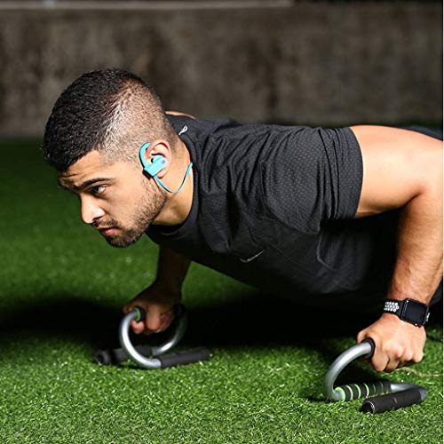 Push Up Bars - Strong Chrome Steel Pushup Stands with Comfortable Foam Grip and Non-Slip