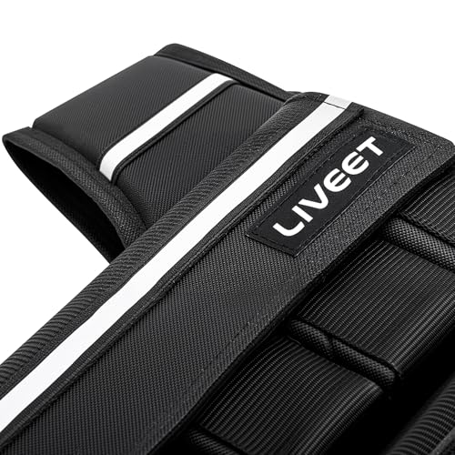 Adjustable Weighted Vest for Men Women, 20lb Weight Vest with 20 Removable Weights