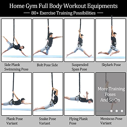 Heavy Bungee Resistance Band Set Gravity Yoga Bungee Cord Resistance Belt Set 4D Bungee Dance Rope Workout Fitness Home Gym Professional Training Equipment - size: WEIGHT CLASS-2: 60KG