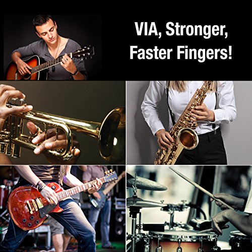 Prohands VIA Hand Exerciser, Finger Exerciser (Hand Grip Strengthener), Spring-Loaded, Finger-Piston System, Isolate and Exercise Each Finger