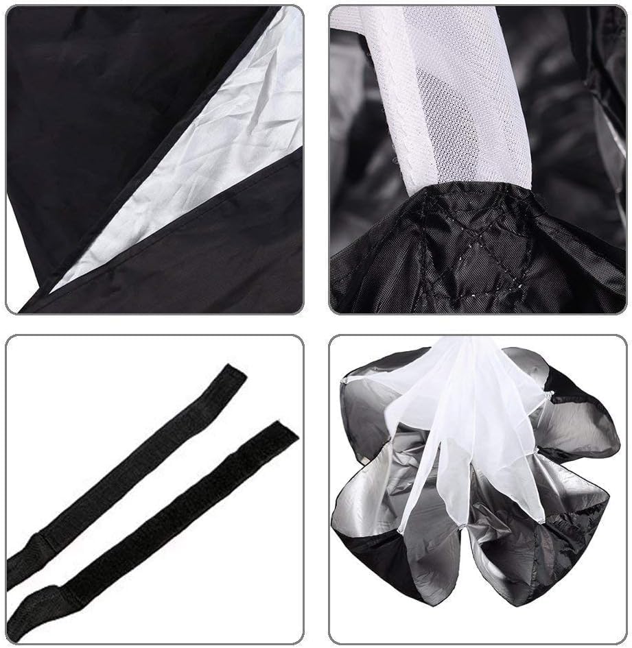 JaHaNa Sports Agility Speed Training Running Parachute (Medium)
