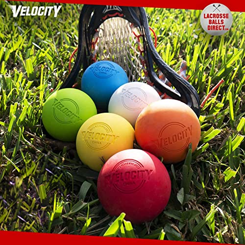 Velocity Lacrosse Balls - 1, 2, 3, 6, 12, 18, 24, 36, 60 and 120 Packs - for Practice, Official NFHS and College Approved Size - color: Black, size: 3 Balls, style: Practice Ball